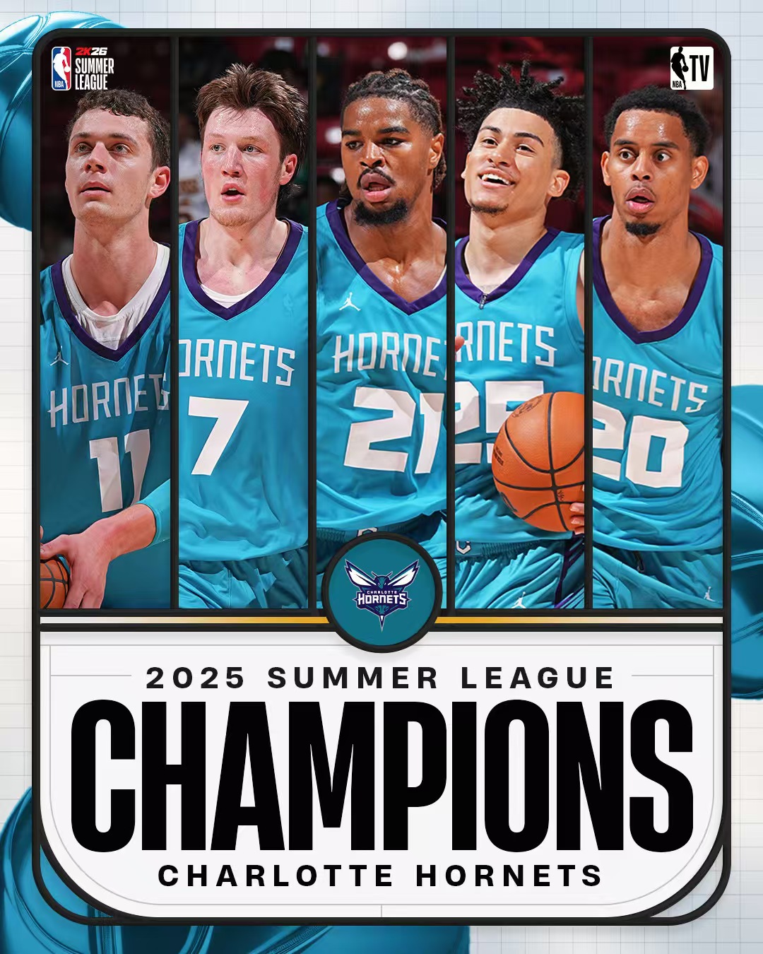 Hornets besejrede Kings og vandt Summer League-mesterskabet i 2025